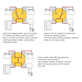 Miniatyrbillede 7 af 8: Marine Batteri Selektor Switch 4 Position Isolator Strømkredsløb Afbryder til Båd RV
