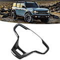 Miniatyrbild 1 av 8: Rattstyrningstrimpanel Kolfiber Stil Interiör Rattpanel Skydd Ersättning för Ford Bronco 2021