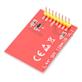 Miniatyrbilde 1 av 2: 1.44\" LCD Rød Seriell 128X128 Farge TFT LCD Displaymodul for 5110 /3310