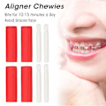 Miniatyrbild 6 av 8: Aligner Chewies Ortopediska Multifunktionella Medicinska Aligner-Fästen för Daglig Tandkorrigering