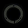 Miniatyrbillede 8 af 8: LED Tattoo Gulvlampe Neglekunst Lampe Justerbar Grader Forstørrelsesglas Koldt Lys EU Stik 220V