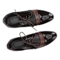 Miniatyrbild 8 av 8: Formella Business-skor Snörning Fritid PU-läder Herr Casual Dress Skor för Vardagslivet Brun 44