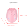 Miniatyrbilde 4 av 8: Rosa søt skrivebordsdiffuser luftfukter USB mini luftfukter vannspray