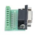 Miniatyrbilde 2 av 8: DB9 Hunn Terminal Breakout Board 9 Posisjoner Skrue Adapter for RS232 RS485 Kontakt