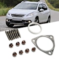 Miniatyrbilde 1 av 8: Turbo Reparasjonssett 170945 Mutter Bolt Pakning Ombyggingssett Erstatning For Peugeot 2008 3008 308S 4008 5008 508 508L 308 408 207CC