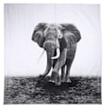 Miniatyrbillede 2 af 2: 180x200cm Vandtæt Bruseforhæng Badeværelse Kreativ Polyester 12 Kroge 8# Elefant