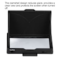 Miniatyrbillede 6 af 8: LCD-skærmsolskærm Beskyttelsesdækning til Canon 7D2
