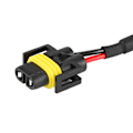 Miniatyrbilde 3 av 8: Dekoder for H8/H9/H11 C12 LED-hovedlys tåkelys anti-flimmer blinkfeil kansellerer