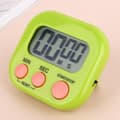 Magnetisk kökstimer med stor LCD-skärm (grön), timers för