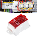 Miniatyrbillede 1 af 8: UKK500 C45 Klemmeskinneforbindelsesboks 690V 500A Enpolet Skinne Strømforbindelsesboks Rød