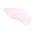Miniatyrbilde 2 av 2: 1 stk Naturlig Steinutskjæring Polert Massasje Helse Avslapping Krystall Skraping Plate (Rosa)