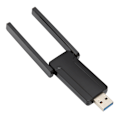 Miniatyrbild 3 av 8: Trådlös nätverksadapter, snabb dataöverföring Tri Band USB3.0-anslutning för stationär dator laptop PC, hög trådlös överföringshastighet stark
