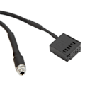 Miniatyrbillede 3 af 8: 12-polet Bluetooth 5.0 AUX IN Adapter 3,5 mm 6000CD Lydkabel Udskiftning til Focus 2004 og fremefter