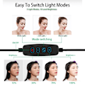 Miniatyrbillede 1 af 8: Ringlys med Dæmpbar LED-Fyldlys og Stativ til Video Live Stream Makeup