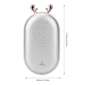 Miniatyrbillede 6 af 8: Multifunktionel Elektrisk Håndvarmer Powerbank 3 Trins Justering Hurtig Opvarmning Håndvarmer Sølv