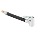 Miniatyrbilde 4 av 8: 5 stk 10 cm Dekk-inflator-slange Rask inflasjon Lekkasjefri luftpumpe-slange-adapter for bil motorsykkel sykkel