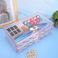 Miniatyrbilde 3 av 5: Transparent Kosmetikk Smykker Makeup Oppbevarings Skuffeboks Stativ Display Stativ