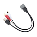 Miniatyrbillede 5 af 8: Bilradio USB Port Bevaringskabel USB Input Adapter Udskiftning til Nissan Cube Juke Versa