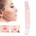 Miniatyrbillede 3 af 8: Elastisk Ansigtsformende Slankende Bandage Åndbar Ansigtsstrammende Løftebælte (Pink)