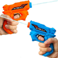 Miniatyrbild 1 av 5: Vattentäta Elektriska Vattenpistoler: Perfekt för Sommarleksaker, Högkvalitativt Tåligt ABS-material, Lättspelad Utomhusleksak för Poolen