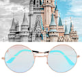 Miniatyrbild 1 av 8: Färgblindhetsglasögon Full Frame Förbättra Synen Unisex Korrigerande Syn Röd Grön Färgblindhet Glasögon för Konst Design Guld
