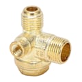 Miniatyrbillede 4 af 8: 3 stk. Kontrolventiler 3-vejs Messing Luftkompressor Tråd Central Pneumatisk Tilbehør 8mm 16mm 14mm