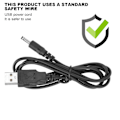 Pikkukuva 6 / 8: USB-Latautuva Meikkisiveltimen Muotoinen Hierontalaite Vibratori 10 Nopeutta, Hierontatikku