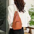 Miniatyrbilde 6 av 6: Sling Bag for Women Crossbody, PU Leather Small Sling bags