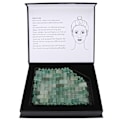 Miniatyrbild 8 av 8: Ögonmask ansiktsmassager Naturlig Jade Sten Släcker Trötthet Minskar Sömn Avkoppling Vård Verktyg Aventurin