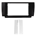 Miniatyrbillede 2 af 8: 9 tommer bilstereo radio fascia instrumentbræt GPS navigation trim ramme udskiftning til 5-serie E39 1995‑2003