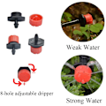 Miniatyrbild 3 av 6: Effektivt dimsystem för växthus, automatisk trädgårdsbevattning, droppbevattningssystem, 25m, sparar vatten, spridare, distributionsslang, dropp