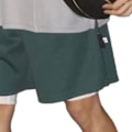 Miniatyrbillede 4 af 8: Mænds Shorts med Snøre, Sidelommer, Løstsiddende, Casual Sportsbukser til Hjemmetræning 2XL Grøn