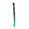 Pikkukuva 2 / 8: Kypärän Poninhäntäkoriste Moottoripyörän Trendikäs Gradienttikypärä Rastapukki WigBlack Emerald
