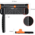 Miniatyrbild 2 av 5: Professionell giljotin pappersskärare för smidig kartongskärning, lättviktsdesign för enkel rörlighet, automatiskt säkerhetsskydd håller fingrarna säkra