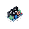 Miniatyrbild 6 av 8: DC Buck-modul Justerbar Strömförsörjningsomvandlare Hög Effekt Spänningsstabilisator 8A 200W XHM400