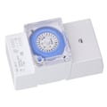 Miniatyrbilde 5 av 8: 24-timers mekanisk timer vanntett programmerbar 24 timers tidbryter for utendørs AC230V