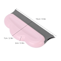 Miniatyrbilde 6 av 8: Rengjøringsbørste Elastisk Myk Hode Komfortabelt Grep Silikonmateriale Multifunksjonell Rengjøringsbørste Rosa