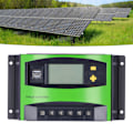 Pikkukuva 1 / 8: 40A 12V/24V Aurinkoenergian Lataussäädin Suuri Näyttö Vedenkestävä Aurinkoenergian Lataussäädin Kahdella USB-portilla Aurinkoenergian Lataussäädin