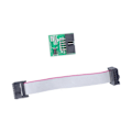 Pikkukuva 8 / 8: CC Debugger RF-järjestelmän ohjelmoija 2.405‑2.485GHz moduulilisävaruste antennilla ja USB-kaapelilla CC2540