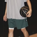 Miniatyrbillede 1 af 8: Mænds Shorts med Snøre, Sidelommer, Løstsiddende, Casual Sportsbukser til Hjemmetræning XL Grøn