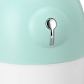 Miniatyrbillede 3 af 8: Luftfugtere 280ml Stor Kapacitet Lyseblå Lydløs Automatisk Sluk 7 Farver Blødt Natlys USB Luftfugter til Bil Stue Kontor