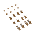 Miniatyrbillede 3 af 8: MPS6 6DCT450 Transmission Clutch Reparationskit Slidagebestandig Udskiftning til FORD Powershift Automatgear