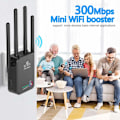 Miniatyrbild 4 av 5: Stabil Signal WiFi-förstärkare, 2024 Multifunktionslägen Booster, Stöder Säker Krypterad Surfning för 35 Enheter, Lång Räckvidd WiFi-täckning upp till
