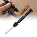 Miniatyrbillede 1 af 8: 11 stk. Pin Vise Bor Bits HSS Aluminium Legering Manuel Mini Twist Bor Bits til Valnød
