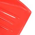 Miniatyrbilde 3 av 8: Snøskuffe Rød Tykknet PP Plast Slitesterk Sterk Barnevennlig Skuffe for Hage 39 X 30cm / 15.4 X 11.8in