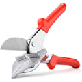 Miniatyrbild 1 av 7: Justerbar geringsax, 45-135 graders intervall, ergonomiskt mjukt grepp, utbytbara blad i rostfritt stål, säkerhetslås, idealisk för att skära plastföremål,