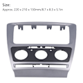 Miniatyrbilde 6 av 8: 2Din Stereo Radio Fascia Panel Ramme Trim Modifisert Utskifting for Octavia 2010-2013