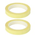 Miniatyrbillede 2 af 2: 2 stk Transparent PET Film Tape Isolering Klæbemiddel til Transformer Motor Kondensator 16mmx66m Gul