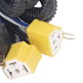 Miniatyrbillede 4 af 8: H4 Forlygte Relæ Harness Højtemperaturbestandig Keramisk Stik H6054 7x6 Forlygte Ledningsnet Kit