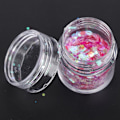 Miniatyrbild 4 av 4: 8 st/set Färgglada Nagelpaljetter Glitterpulver Manikyr Dekoration DIY Nagelkonst Paljetter